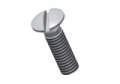 vaulted countersunk screw slot . DIN 964 - M4x20 - PA6.6 colour nature