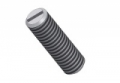 threaded pin with partslot DIN551-M4x6 - PA6.6 colour nature