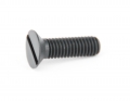 countersunk screws with slot - PA 6.6 Nylon colour black DIN 963 M5x30