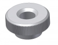 knurled nut PA6.6 colour nature fast weiss M5x0.8
