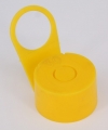 Gasflaschenventilschuetzer LDPE gelb Gasarten - Nenndurchm. (mm) 24.3 fr BS-Ventile - Typ 1 Verwendung Mit Sicher-heitsklappe