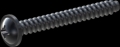 screw for plastic: Screw STS-plus KN6031 3.5x30 - H2 steel, hardened 10.9 Zinc-Nickel-plated,  baked, passivated black/ Cr-VI-free, sealed, 720 h until Fe-Corrosion