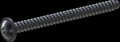 screw for plastic: Screw STS-plus KN6031 5x60 - H2 steel, hardened 10.9 Zinc-Nickel-plated,  baked, passivated black/ Cr-VI-free, sealed, 720 h until Fe-Corrosion