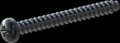 screw for plastic: Screw STS-plus KN6032 2.2x20 - H1 steel, hardened 10.9 Zinc-Nickel-plated,  baked, passivated black/ Cr-VI-free, sealed, 720 h until Fe-Corrosion