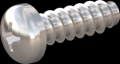 screw for plastic: Screw STS-plus KN6032 6x18 - H3 stainless-steel, A2 - 1.4567 Bright-pickled and passivated
