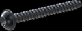screw for plastic: Screw STS-plus KN6038 3.5x30 - T15 steel, hardened 10.9 Zinc-Nickel-plated,  baked, passivated black/ Cr-VI-free, sealed, 720 h until Fe-Corrosion